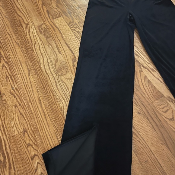 Spanx Velvet Split Leg Pants - Picture 2 of 5
